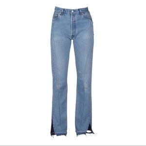 Ebdenim Unraveled Levis Jeans size 23.